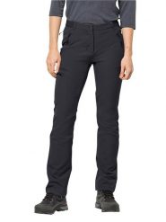Jack Wolfskin Spodnie funkcyjne "Geigelstein" - Slim fit - w kolorze czarnym rozmiar: 44. Czarne spodnie dresowe damskie Jack Wolfskin, outdoorowe. Za 232.78 zł.
