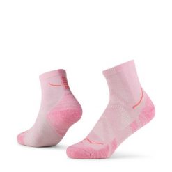 Skarpetki Buff DRYFLX® QUARTER SOCK DQ CAMELIA XL. Czerwone skarpetki męskie Buff, bez wzorów, z poliamidu. Za 109.90 zł.