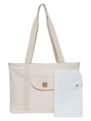 Jollein Torba w kolorze kremowym do przewijania - 42 x 33 x 13 cm rozmiar: onesize. Brązowe torebki dziecięce Jollein. Za 78.99 zł.