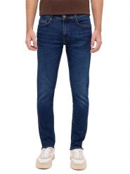 Mustang Dżinsy "Oregon" - Slim fit - w kolorze granatowym rozmiar: W33/L30. Niebieskie jeansy męskie Mustang. Za 144.92 zł.