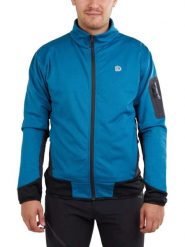 Bluza polarowa męska Fundango Rauris Midlayer. Niebieskie bluzy z kapturem męskie Fundango, na jesień, m, z materiału. Za 519.90 zł.
