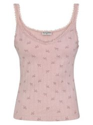 Sublevel Top w kolorze jasnoróżowym rozmiar: XL. Różowe topy damskie Sublevel, xl, bez wzorów, z bawełny, bez kołnierzyka. Za 57.33 zł.