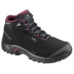 Buty trekkingowe damskie Salomon Shelter CS WP. Czarne obuwie trekkingowe damskie Salomon. Za 638.00 zł.