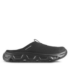 Klapki Salomon. Czarne kalosze damskie Salomon, bez wzorów. Za 319.99 zł.