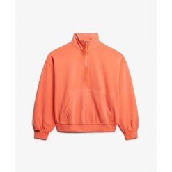 Damska bluza rozpinana do połowy Superdry Studios. Brązowe bluzy bez kaptura damskie Superdry. Za 325.75 zł.