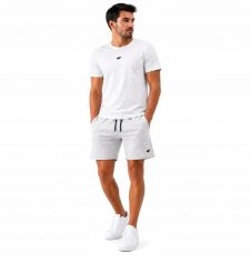 4F T-SHIRT MĘSKI +SPODENKI KOMLET ZSTAW SPORTOWY NA CO DZIEŃ XL SS26. Szorty sportowe męskie 4f, m, bez wzorów, z bawełny, bez kołnierzyka. Za 144.98 zł.