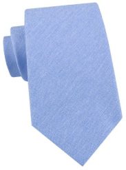 Męski Krawat Alties - Błękit w Delikatny Melanż. Niebieskie krawaty i muchy męskie Alties, bez wzorów, z tkaniny, eleganckie. Za 55.00 zł.