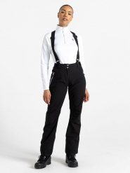 Dare 2b Spodnie narciarskie "Effused II" w kolorze czarnym rozmiar: 46. Czarne spodnie dresowe damskie Dare 2b, narciarskie. Za 178.79 zł.