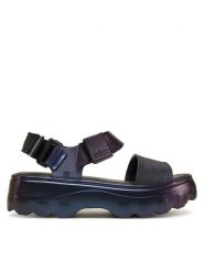 Melissa Sandały Melissa Kick Off Sandal Metallic Ad M 36081 Granatowy. Niebieskie sandały damskie Melissa, bez wzorów, z tworzywa sztucznego, bez obcasa, na koturnie. Za 479.99 zł.