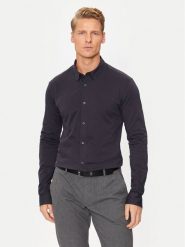 Only & Sons Koszula Robin 22031023 Granatowy Slim Fit. Niebieskie koszule męskie Only & Sons, m, bez wzorów, z bawełny, bez kołnierzyka, bez ramiączek. Za 99.99 zł.