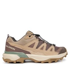 Trekkingi Salomon. Brązowe obuwie trekkingowe damskie Salomon. Za 539.99 zł.