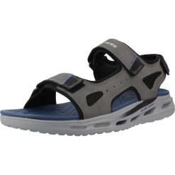 Sandały SKECHERS ORVAN SD GAMBLE Szary. Szare sandały męskie Skechers, z syntetyku, bez zapięcia. Za 281.99 zł.
