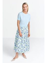 Rich & Royal Koszulka w kolorze błękitnym rozmiar: S. Niebieskie bluzki damskie Rich & Royal, s, bez wzorów, bez kołnierzyka, bez ramiączek. Za 129.95 zł.