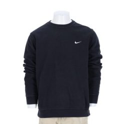 Second life - Nike bluza męska - Stan bardzo dobry. Czarne bluzy sportowe męskie Nike, l, z materiału. Za 114.98 zł.