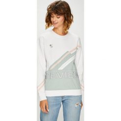 Review - Bluza. Białe bluzy bez kaptura damskie Review, l, z bawełny. W wyprzedaży za 159.90 zł.