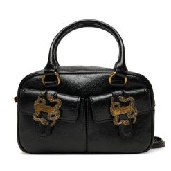 Torebka Just Cavalli. Czarne torebki klasyczne damskie Just Cavalli, bez wzorów, bez dodatków. Za 659.99 zł.