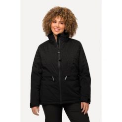 Damskie Kurtka Performance HYPRAR wodoodporna otwór na kciuk. Czarne kurtki damskie Ulla Popken, plus size, bez wzorów, z materiału, bez kaptura. Za 799.99 zł.