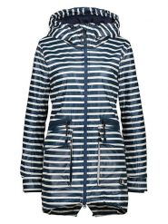 Alife and kickin Parka "Audrey" w kolorze granatowo-białym rozmiar: M. Białe parki damskie Alife and Kickin, m, bez wzorów. Za 158.10 zł.