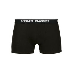 Bokserki Urban Classics Organic (x5). Czarne bokserki męskie Urban Classics, bez wzorów. Za 191.00 zł.