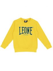 Bluza miękki z ściągacze na co dzień na siłownię. Zielone bluzy bez kaptura męskie LEONE 1947 APPAREL. Za 105.21 zł.