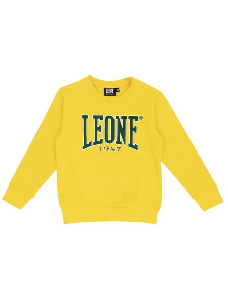 Bluza miękki z ściągacze na co dzień na siłownię. Zielone bluzy bez kaptura męskie LEONE 1947 APPAREL. Za 105.21 zł.