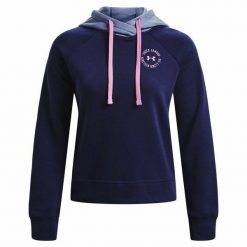 Bluza z kapturem Damska Under Armour Rival Fleece Kobieta. Czerwone bluzy sportowe damskie Under Armour, m. W wyprzedaży za 220.20 zł.