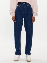 Calvin Klein Jeans Jeansy Authentic J20J222748 Granatowy Slim Fit. Niebieskie jeansy damskie Calvin Klein Jeans. Za 239.99 zł.