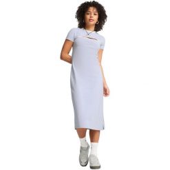 Sukienka Puma Wardrobe Ess Midi Cut-out Dress, Kobiety. Niebieskie sukienki damskie Puma, xl, bez wzorów, z bawełny, bez kołnierzyka, bez ramiączek, midi. Za 390.00 zł.