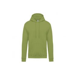 Bluza z kapturem Kariban. Zielone bluzy z kapturem męskie KARIBAN, xl, z bawełny. Za 192.00 zł.