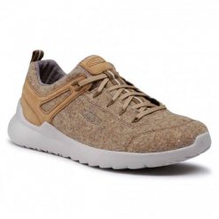 Buty turystyczne męskie Keen Highland Arway beżowe. Brązowe buty trekkingowe męskie Keen, bez zapięcia, trekkingowe. Za 144.00 zł.