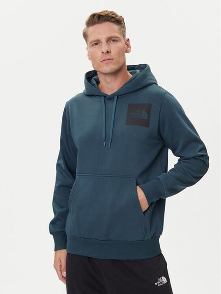 The North Face Bluza Fine NF0A89EU Zielony Regular Fit. Zielone bluzy bez kaptura męskie The North Face, m, z syntetyku. Za 259.99 zł.