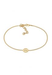 Elli Damska bransoletak Peace Boho filigranowa w srebrze próby 925 Bransoletki 1 ct Damski. Bransoletki damskie Elli, srebrne. Za 177.64 zł.