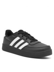 Adidas Sneakersy BREAKNET 2.0 K HP8961. Czarny. Czarne buty sportowe chłopięce Adidas, ze skóry, bez zapięcia. Za 199.99 zł.