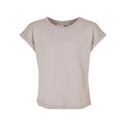 Organiczna Koszulka Na Ramiączkach Dla Dziewcząt. Szare koszulki dziewczęce Urban Classics, bez wzorów, bez ramiączek. Za 49.99 zł.