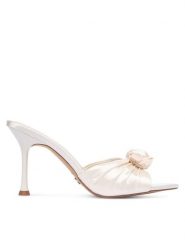 Aldo Klapki Rosalina 14298613 Biały. Białe klapki damskie Aldo, bez wzorów, z materiału, bez obcasa. Za 459.99 zł.