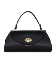 Mia Tomazzi Skórzana torebka "Bardelli" w kolorze czarnym - 33 x 15 x 15 cm rozmiar: onesize. Czarne torebki klasyczne damskie Mia Tomazzi, bez wzorów, z materiału, bez dodatków. Za 304.99 zł.