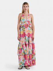 YAS Sukienka letnia Lullah 26029718 Kolorowy Regular Fit. Sukienki damskie YAS, na lato, m, bez wzorów, z wiskozy, bez kołnierzyka, bez ramiączek. Za 429.99 zł.