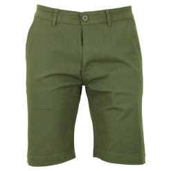 Bermudy Peak Mountain Cechino. Zielone szorty męskie Peak Mountain, bez wzorów, sportowe. W wyprzedaży za 174.00 zł.