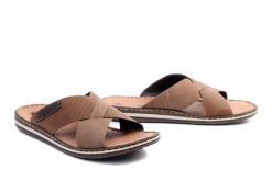 RIEKER 21088-25 brown, klapki męskie. Brązowe klapki i japonki męskie Rieker. Za 215.92 zł.