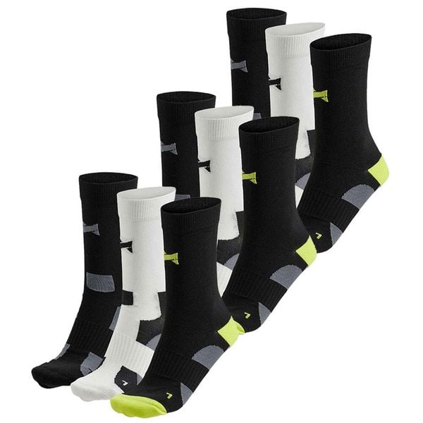 Skarpety kolarskie Xtreme Crew, 9 par, Multi Czarne. Czarne skarpetki damskie XTREME SOCKSWEAR, bez wzorów. Za 194.99 zł.