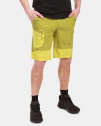 Męskie szorty outdoorowe Kilpi BREADY-M. Zielone szorty męskie Kilpi, z materiału, bez kołnierzyka. Za 215.49 zł.