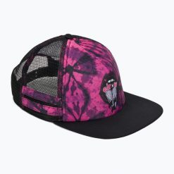 Czapka z daszkiem Hurley Elrow Tongue Trucker. Czerwone czapki męskie Hurley, bez wzorów, z materiału, sportowe. Za 73.99 zł.