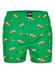 Happy Shorts Bokserki w kolorze zielono-żółtym rozmiar: XXL. Zielone bokserki męskie Happy Shorts, bez wzorów, z bawełny. Za 37.91 zł.