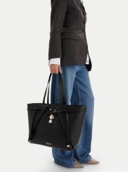 Nine West Torebka CEO-Inari-LDA8426A Czarny. Czarne torebki klasyczne damskie Nine West, bez wzorów, z materiału, bez dodatków. Za 249.99 zł.