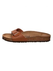 Birkenstock Klapki "Madrid" w kolorze jasnobrązowym rozmiar: 43. Brązowe klapki i japonki męskie Birkenstock. Za 127.35 zł.