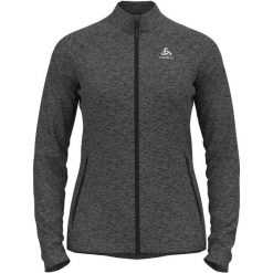 Bluza rozpinana bez kaptura damska ODLO Tencia Mid Layer Full Zip. Czarne bluzy bez kaptura damskie Odlo. Za 450.00 zł.