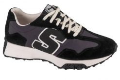 Buty sportowe Sneakersy męskie, Upper Cut Neo Jogger - Lantis. Czarne buty sportowe na co dzień męskie Skechers, z materiału, bez zapięcia, trekkingowe. Za 259.99 zł.
