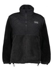 Sublevel Kurtka polarowa w kolorze czarnym rozmiar: XXL. Czarne kurtki damskie Sublevel, xxl, bez wzorów, z polaru, bez kaptura. Za 113.45 zł.