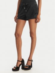 Juicy Couture Szorty sportowe Tamia JCWHS126305 Czarny Regular Fit. Czarne spodenki sportowe damskie Juicy Couture, xs, z syntetyku. Za 239.99 zł.