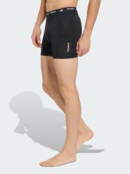 Adidas Szorty sportowe Techfit Hybrid KG1822 Czarny Slim Fit. Czarne szorty męskie Adidas, bez wzorów, z syntetyku, sportowe. Za 219.99 zł.